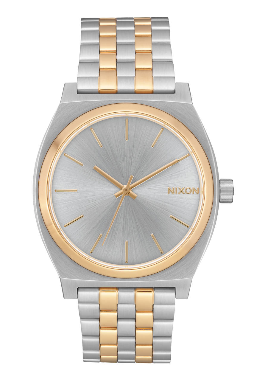 Time Teller Watch Argento Oro Unisex – Nixon EU - Main Image