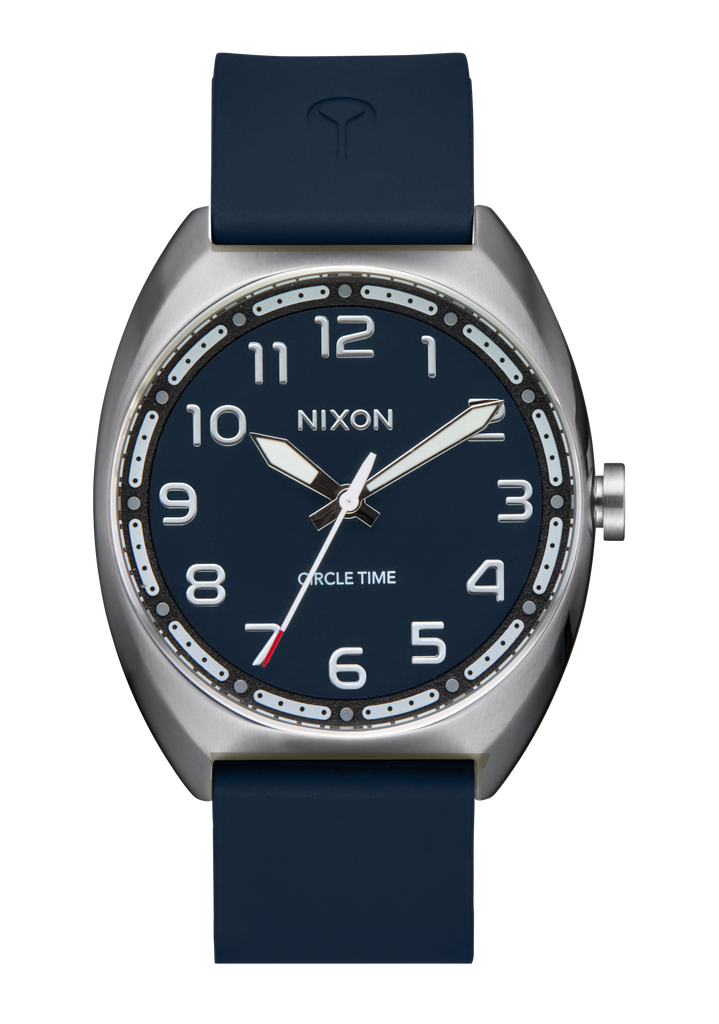 Reloj Nautica Nst 101 Con Correa De Silicona Azul Claro Reloj Nautica Nst 101 Con Correa De Silicona Azul Claro