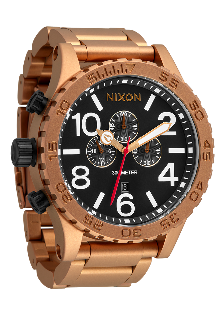 NIXON Time Teller - Orologio Uomo Al Quarzo Con Cinturino In Acciaio Inox - Design Classico E Minimal - Modello 258353