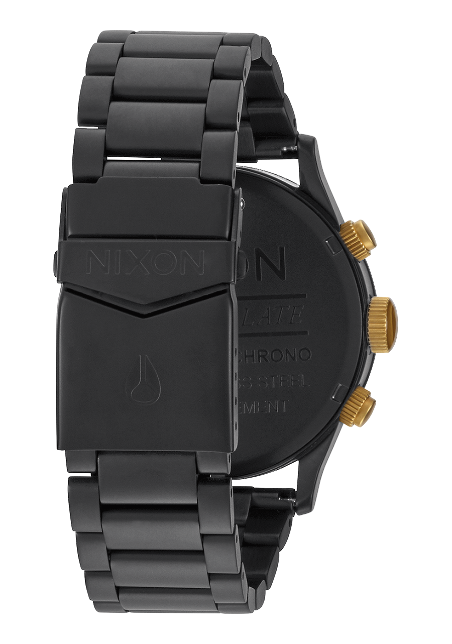 Sentry Chrono - Matte Black / Gold View 3