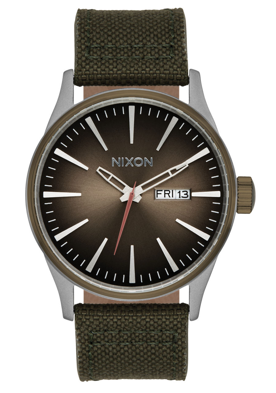 Sentry Nylon - Silver / Lt Brown / Forest View 1