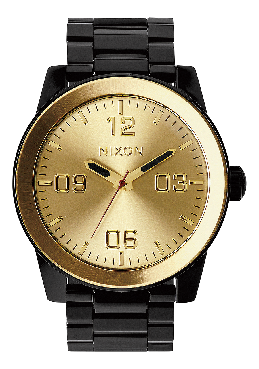 Corporal Stainless Steel - Black / Gold View 1