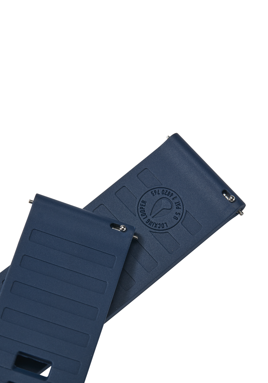 23mm FKM Rubber Band - Blu navy View 4