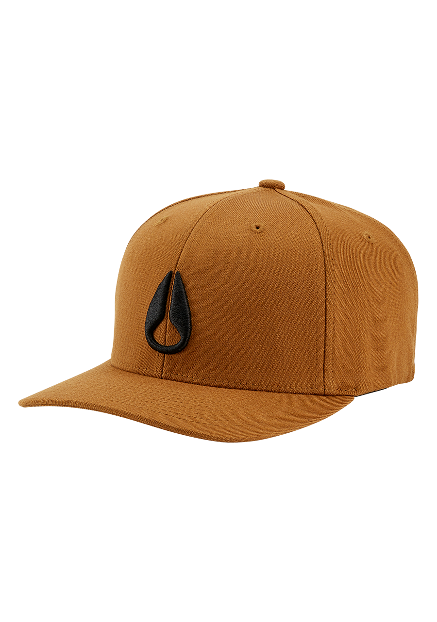 Deep Down Flexfit Athletic Fit Hat - Marrone / nero View 1
