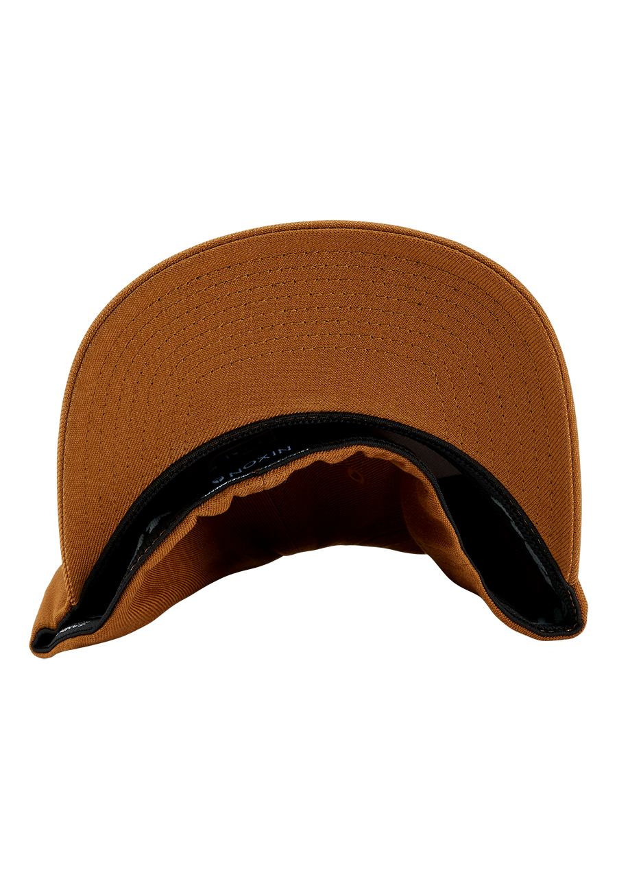 Deep Down Flexfit Athletic Fit Hat - Marrone / nero View 4