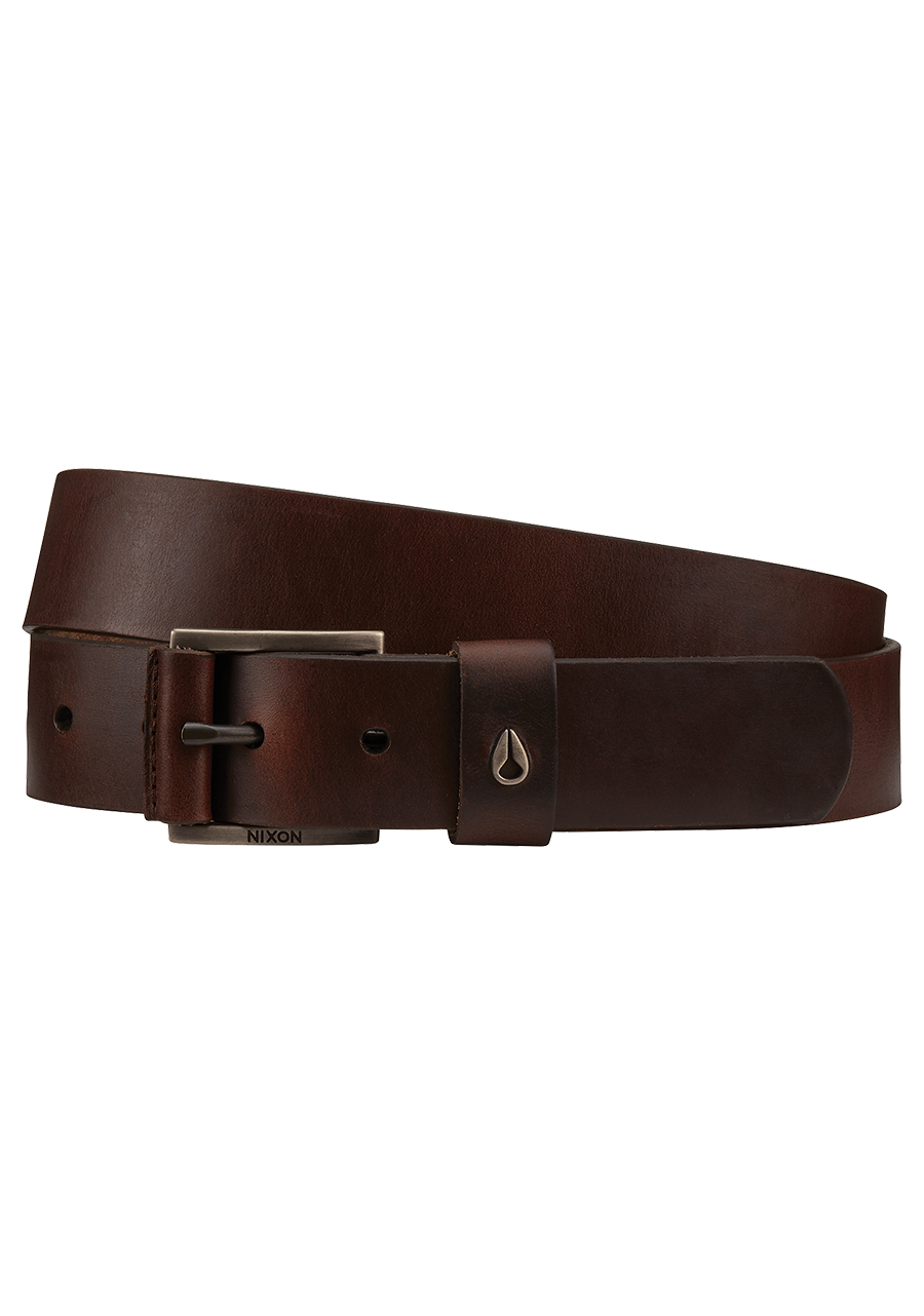 Cintura Pelle Americana - Marrone scuro View 1