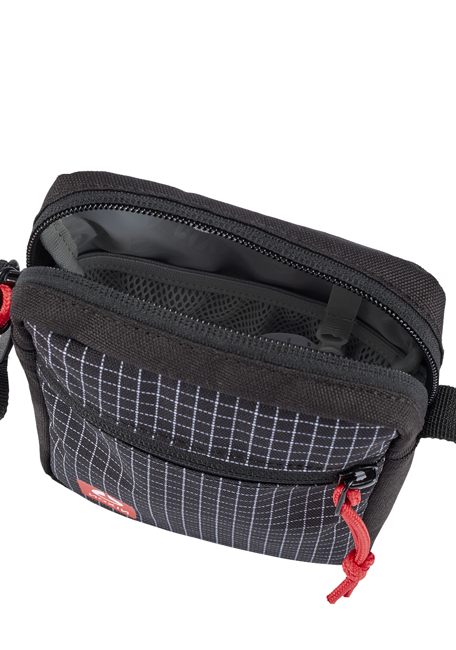 Borsa a Tracolla Stash - Nero / rosso View 3