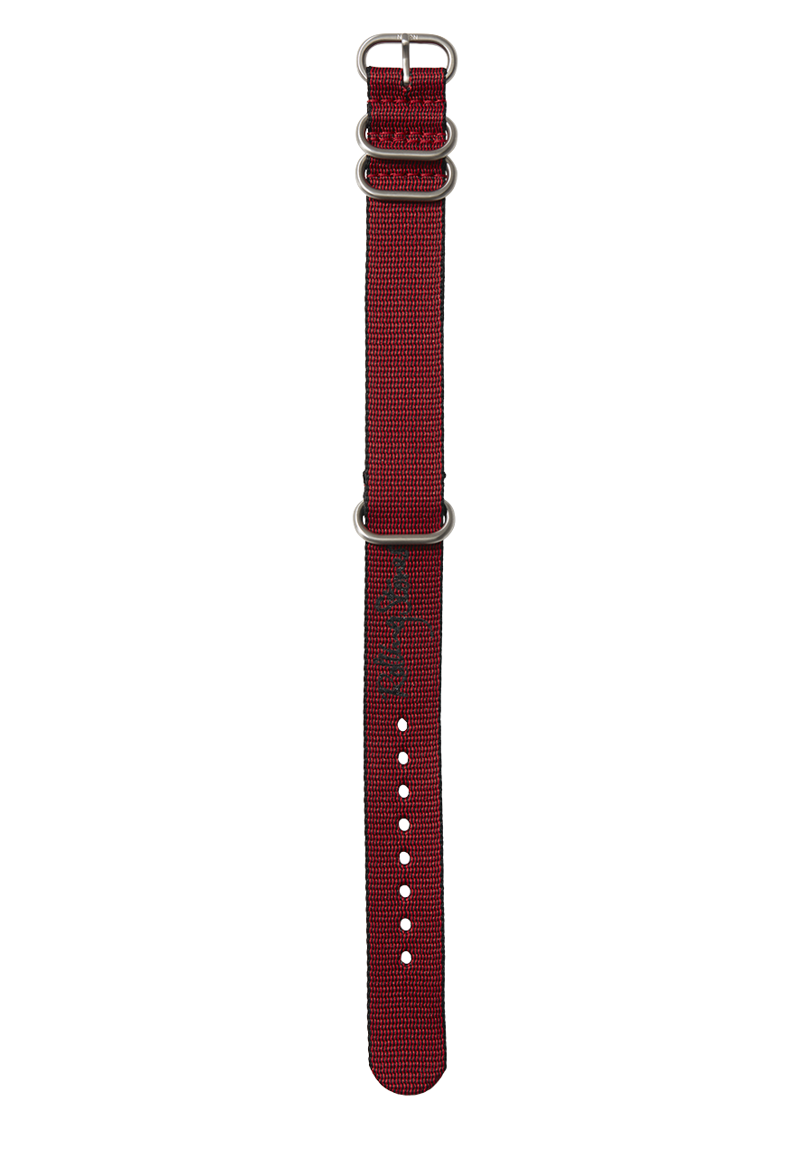 Rolling Stones 20mm Recycled One Piece Band - Rosso View 1