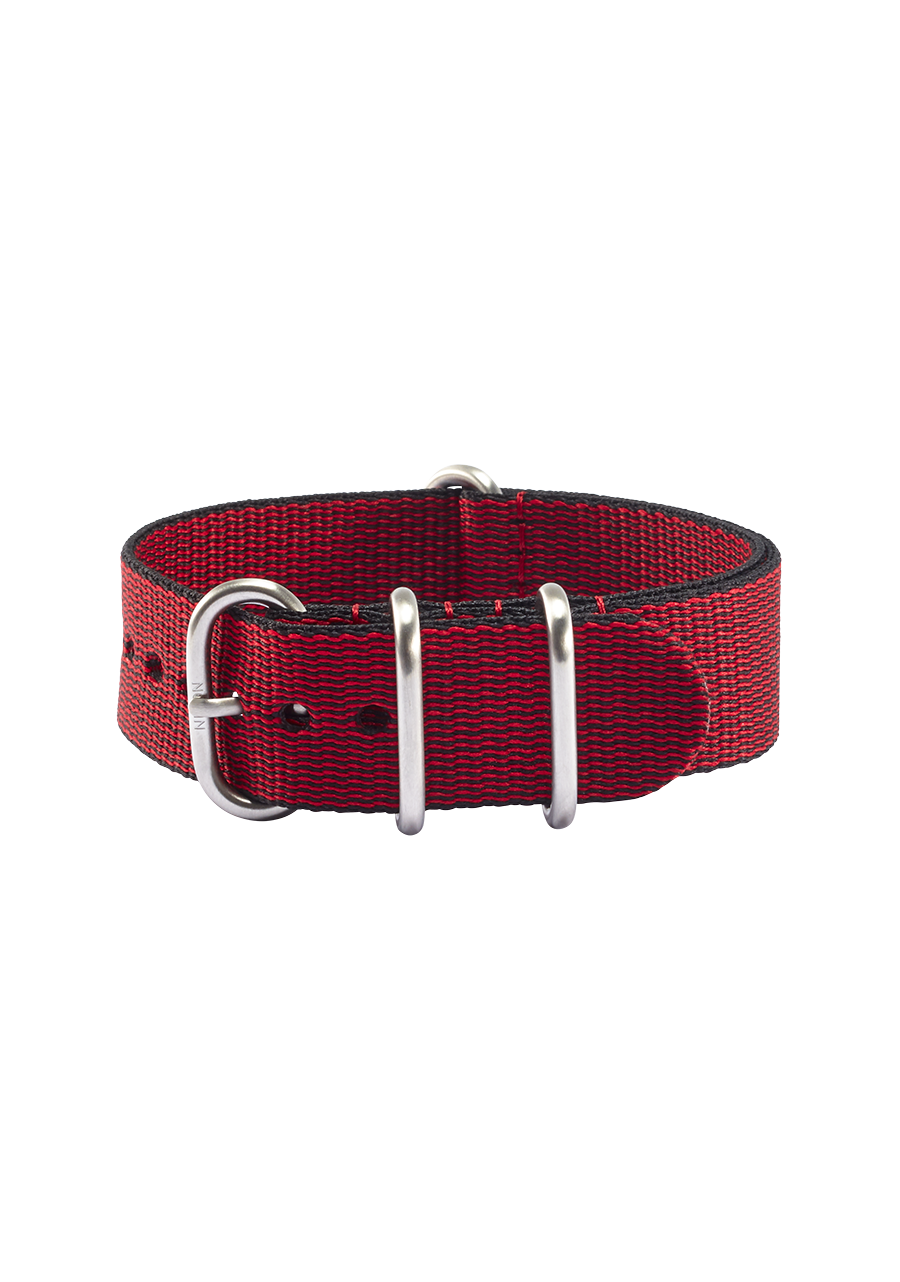 Rolling Stones 20mm Recycled One Piece Band - Rosso View 2
