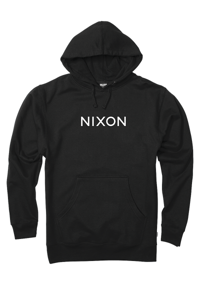 Felpa con Cappuccio Wordmark - Nero