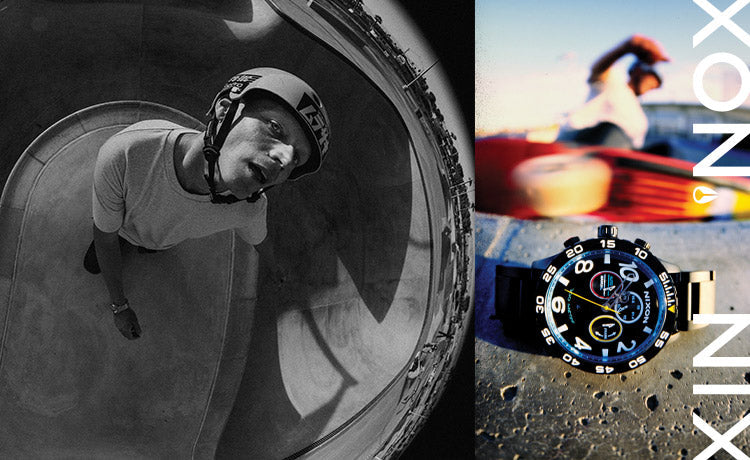 Nixon Fisheye collection marketing material