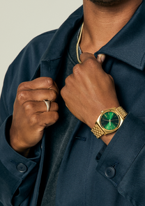 Time Teller - Oro / verde raggio di sole View 9