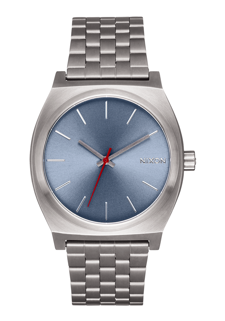 Time Teller - Grigio canna di fucile chiaro / Blu polveroso
