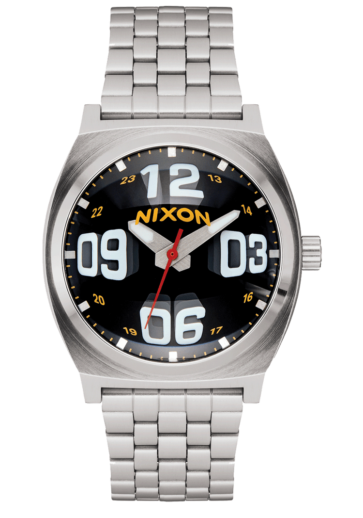 Time Teller - Fisheye / Argento / Nero