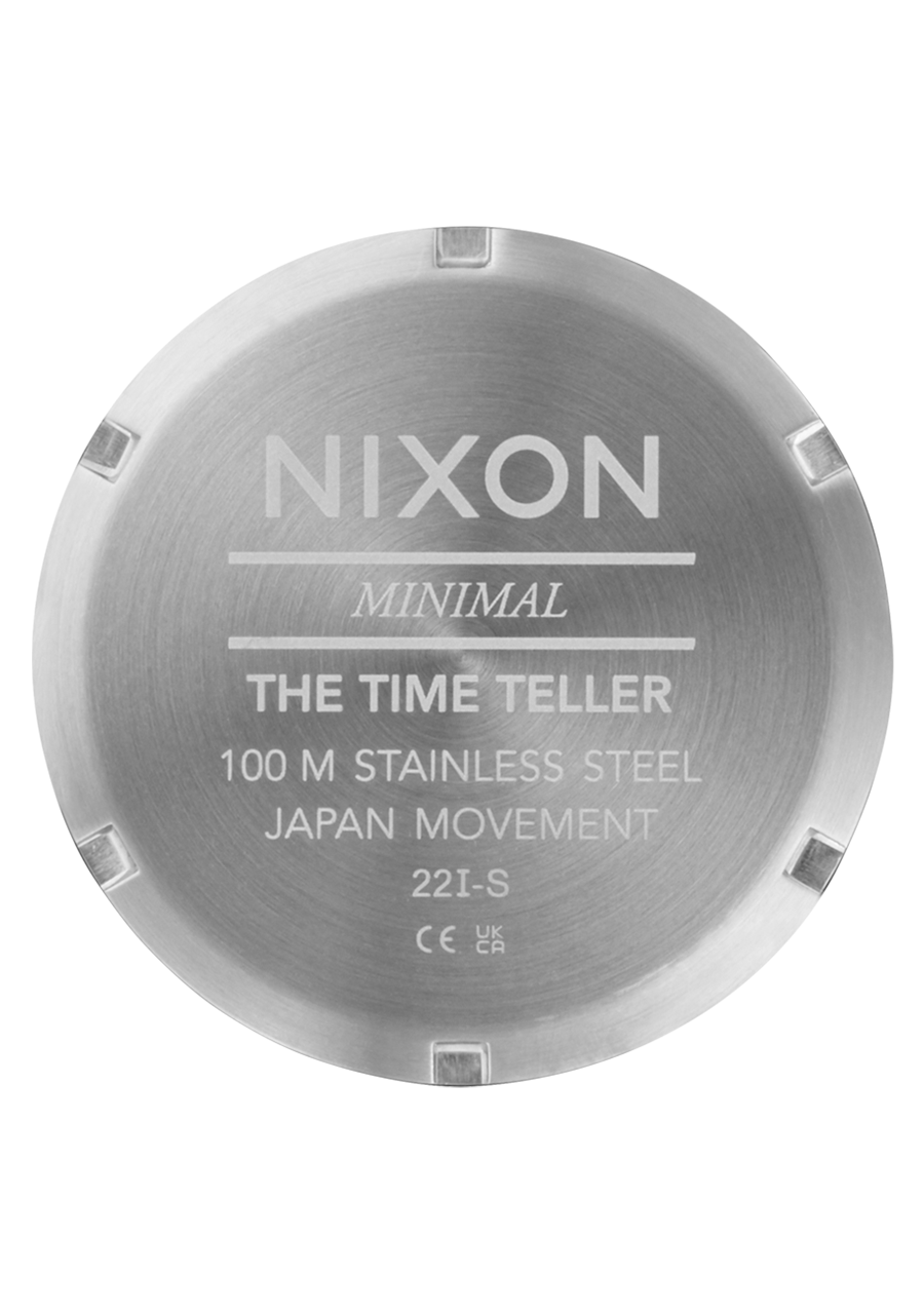 Time Teller - Argento / Mandarino View 5