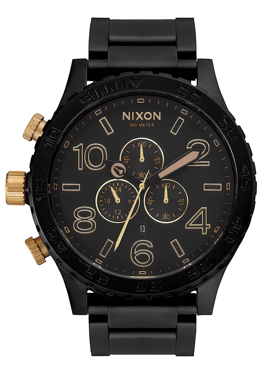 51-30 Chrono - Nero opaco / Oro View 1