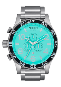 51-30 Chrono - Silver / Turquoise View 1