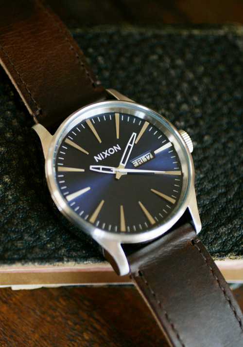 Sentry Leather - Blu / marrone