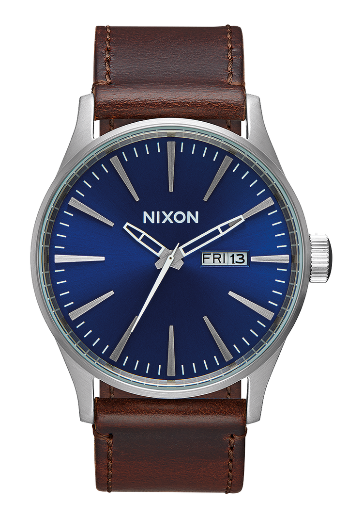 Sentry Leather - Blu / Marrone