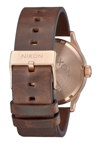 Sentry Leather - Rose Gold / Burgundy / Brown View 3