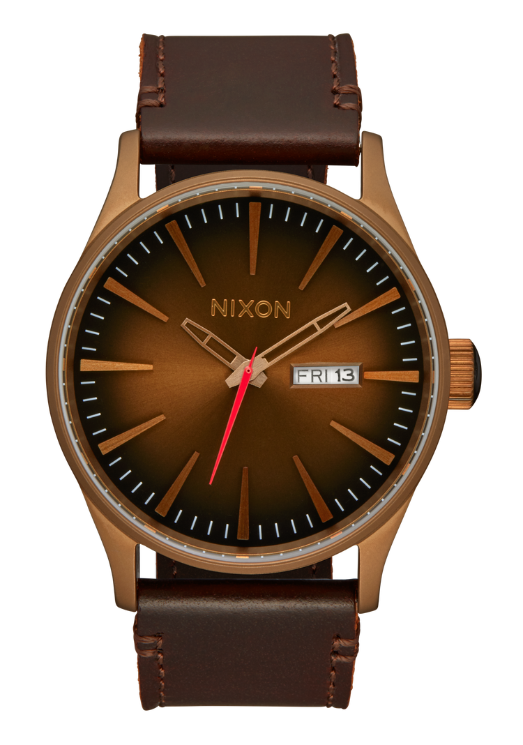 Sentry Leather - Bronzo / Nero