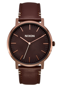 Porter Leather - Cioccolato / Tostatura scura / Marrone View 1