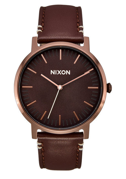 Porter Leather - Cioccolato / Tostatura scura / Marrone