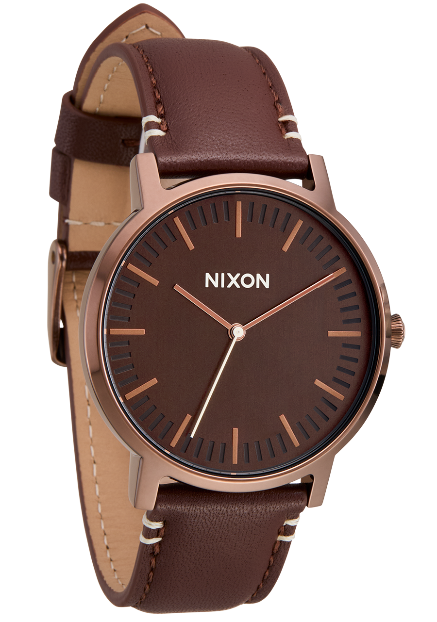 Porter Leather - Cioccolato / Tostatura scura / Marrone View 2