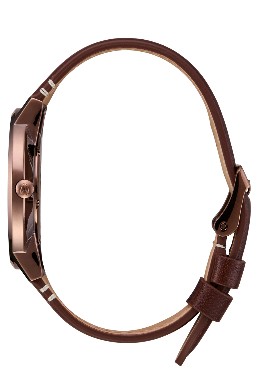 Porter Leather - Cioccolato / Tostatura scura / Marrone View 3