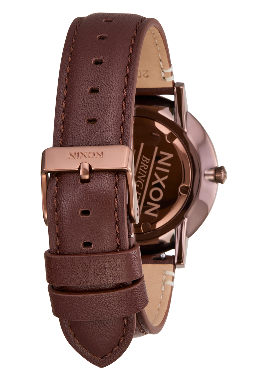 Porter Leather - Cioccolato / Tostatura scura / Marrone View 4