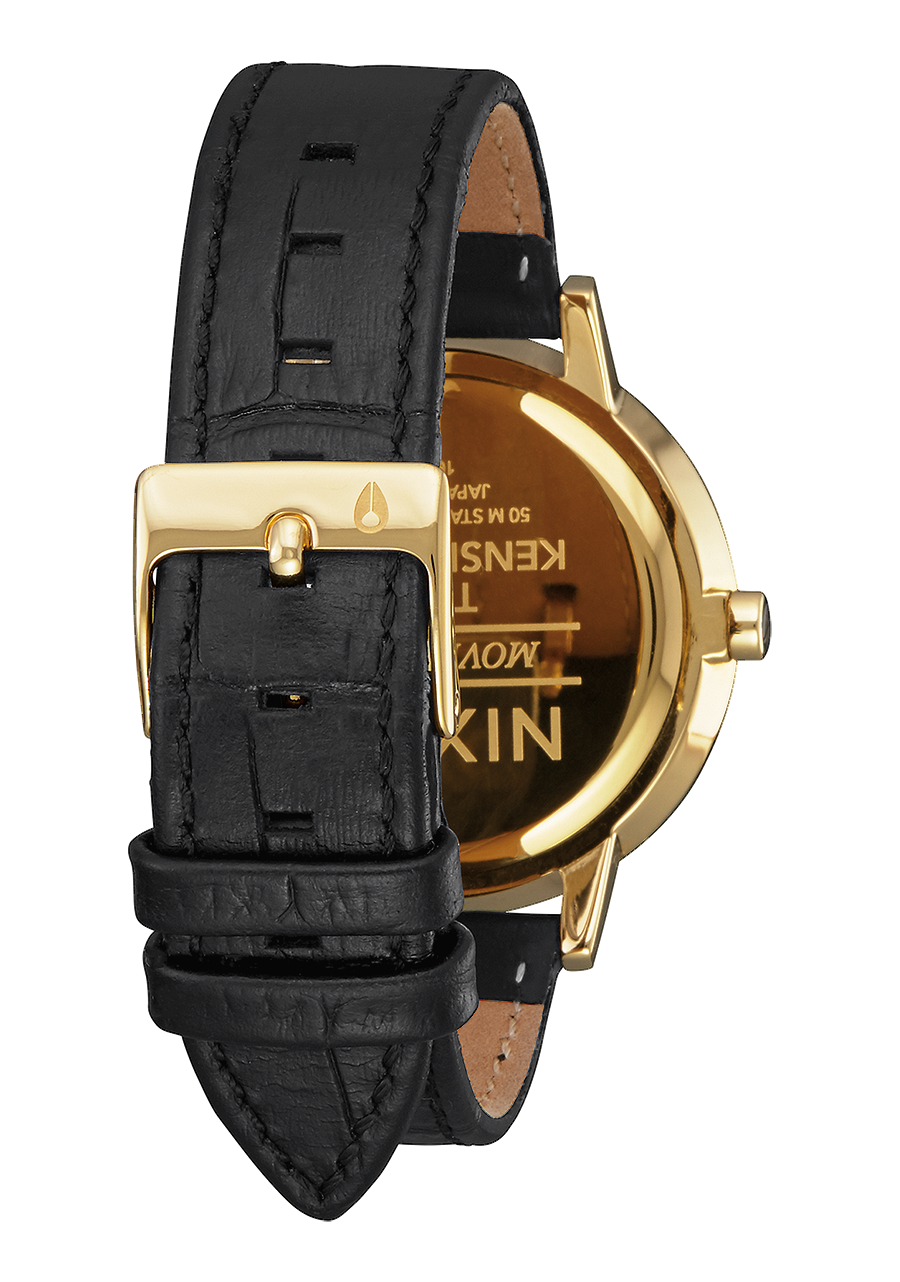 Kensington Leather - Gold / Black / White View 3