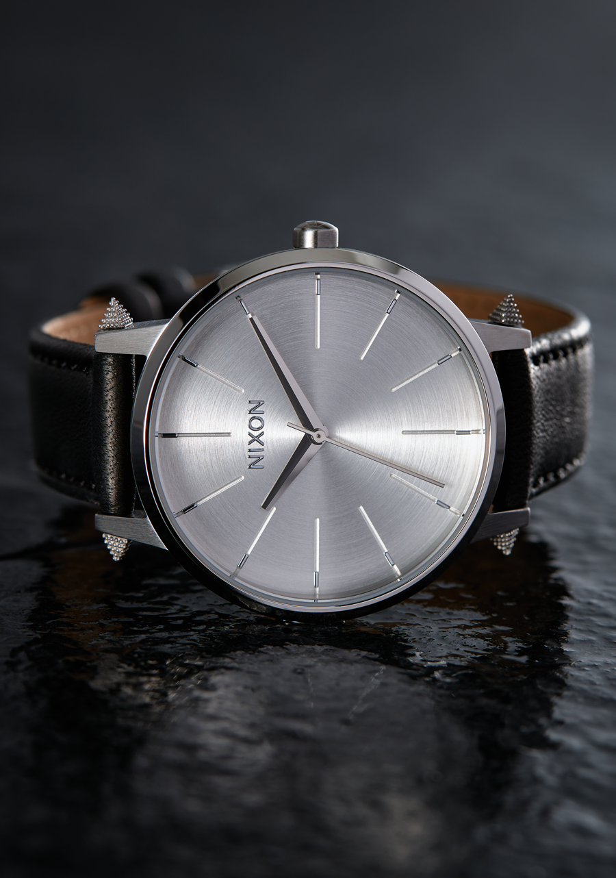 Kensington Leather - Argento / Artefatto