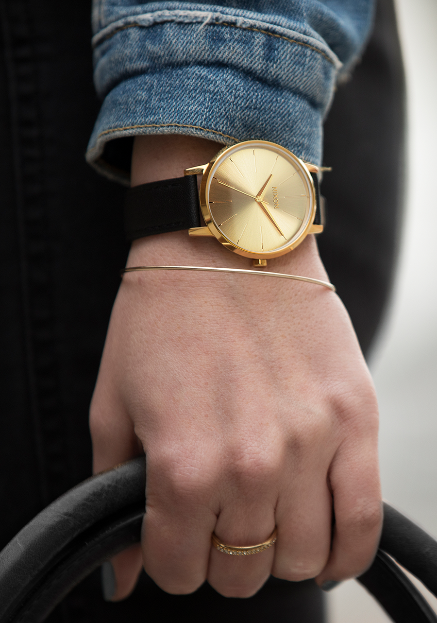 Kensington Leather - Oro / Nero