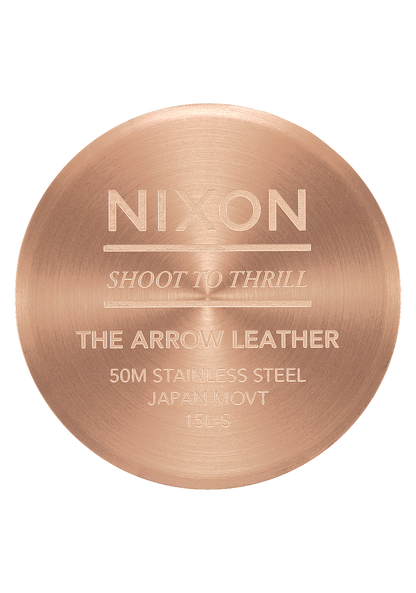 Arrow Leather - Oro rosa / nero View 4