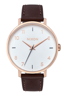 Arrow Leather - Oro rosa / Argento