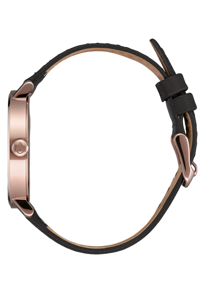 Arrow Leather - Rose Gold / White / Black View 2