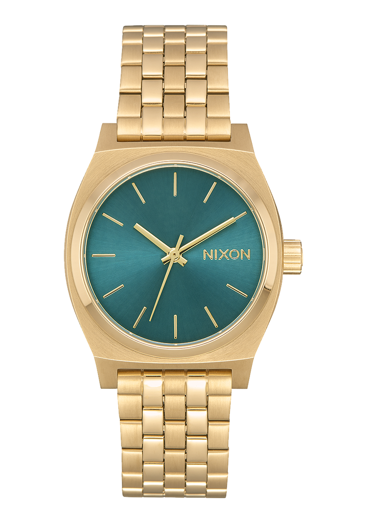 Medium Time Teller - Oro chiaro / Turchese