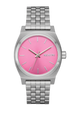 Medium Time Teller - Silver / Pink