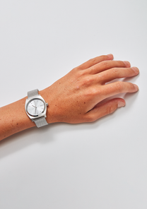 Time Teller Milanese - Tutta argento View 5