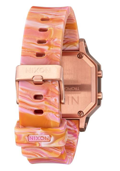 Siren Stainless Steel - Rose Gold / Pink Marble