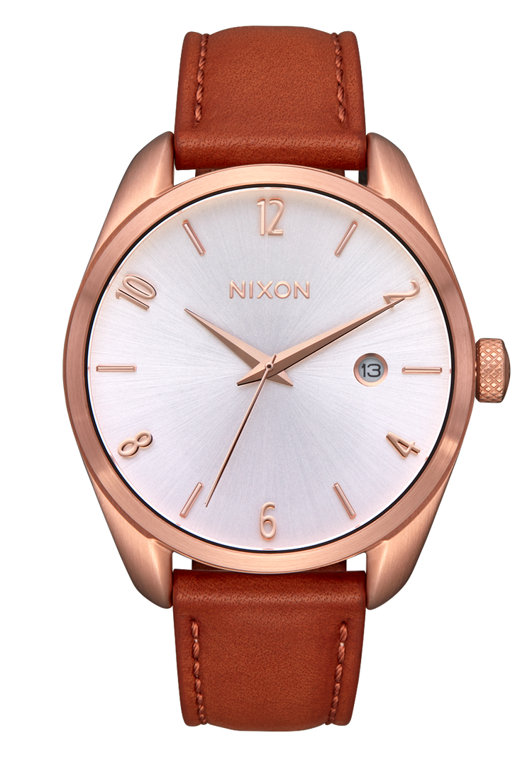 Thalia Leather - Oro rosa / Bianco