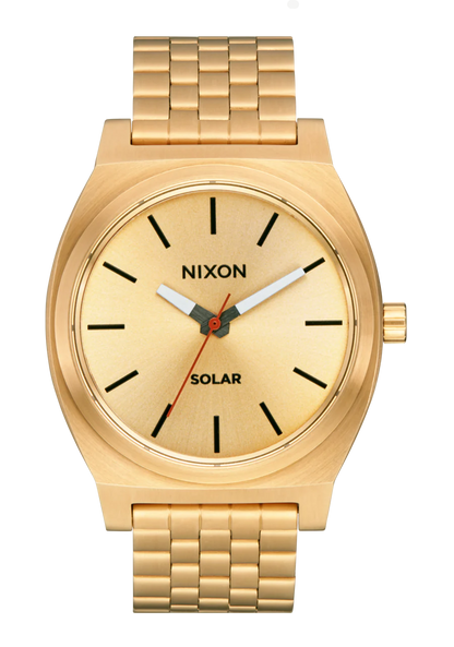 Time Teller Solar - Tutta oro / nera View 1