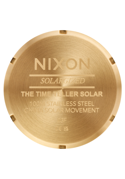 Time Teller Solar - Tutta oro / nera View 5