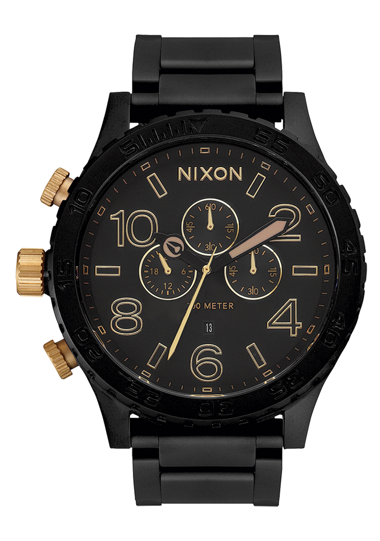 51-30 Chrono - Nero opaco / Oro