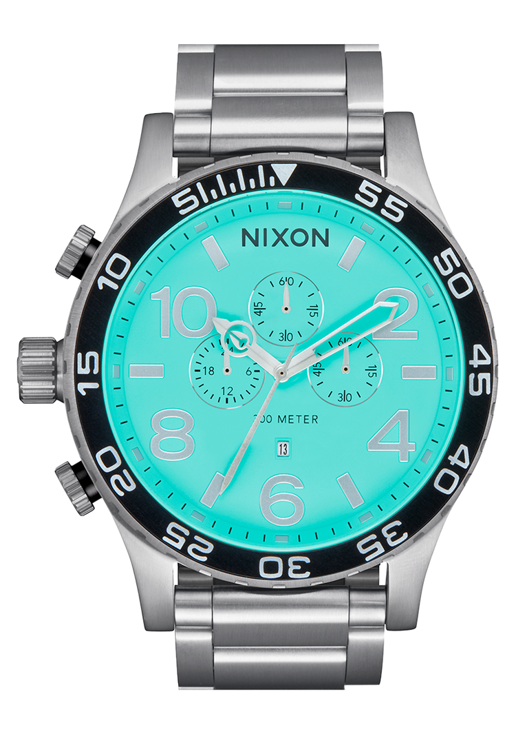 51-30 Chrono - Argento / Turchese