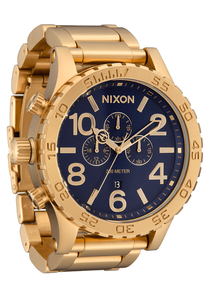 51-30 Chrono - Gold / Blue Sunray / Gold View 2