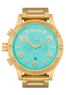 51-30 Chrono - Oro / Turchese / Oro