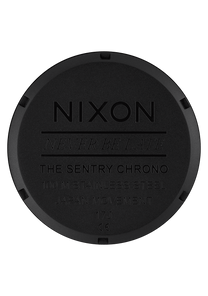 Sentry Chrono Leather - Nero opaco / oro / nero View 5