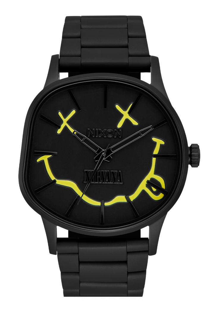 Nirvana Sentry Wobble - Nero super opaco / Nero-giallo