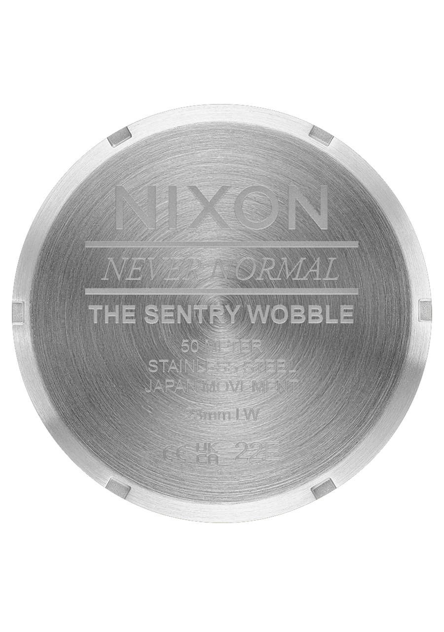 Sentry Wobble - Argento/Nero a raggiera View 5